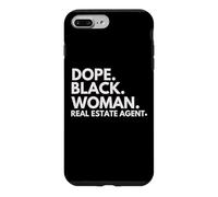Dope Black Woman Real Estate Agent African American Realtor Case for iPhone 7 Plus/8 Plus