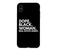 Dope Black Woman Real Estate Agent African American Realtor Case for iPhone XS Max
