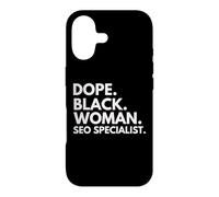 Dope Black Woman SEO Specialist Black History Month Pride Case for iPhone 17