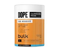 Dope Caffeine Free Pre-Workout Powder | Blue Raspberry | 510g | 30 Servings | Stimulant Free | 3.2g Beta Alanine | 3g Creatine | Citrulline AAKG Blend | Vitamin B6 | Supports Power, Endurance Recovery