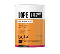 Dope Caffeine Free Pre-Workout Powder | Fruit Punch | 510g | 30 Servings | Stimulant Free | 3.2g Beta Alanine | 3g Creatine | Citrulline & AAKG Blend | Vitamin B6 | Supports Power, Endurance Recovery