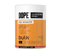 Dope Caffeine Free Pre-Workout Powder, Strawberry Lime, 510g