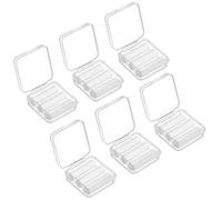 DOPENSPI 6Pack/18PCS Rhinestone Picker Tool Wax Refills, Diamond Art Drill Pen Refills Painting Pen Replacement Wax Refill Easy to Use with Storage Box(White)