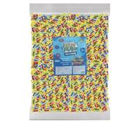 Dopey Heads Assorted Hard Candy 2.26kg | HALAL | Five Fruity Flavours (Blue Raspberry, Apple, Cherry, Grape, Watermelon) | Individually Wrapped Candy Mix for Parties, Events &Sharing