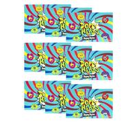 Dopey Heads | Dopey Bytes | HALAL | Assorted Bytes | Crunchy Candy | Assorted Flavour | Theatre Box | Assorted Candy | Tiny Candy | Pack of 9 | Weight 140g (4.93 oz) Each