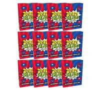 Dopey Heads | Dopey Bytes | HALAL | Blue Raspberry & Tropical Bytes | Crunchy Bytes | Crunchy Candy | Tiny Candy | Pack of 12 | Weight 40g (1.41 oz) Each - Blue Raspberry & Tropical