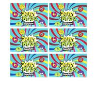 Dopey Heads | Dopey Bytes | HALAL | Crunchy Bytes | Assorted Flavour | Theatre Box | Crunchy Candy | Tiny Candy | Pack of 6 | Weight 140g (4.93 oz) Each - Assorted