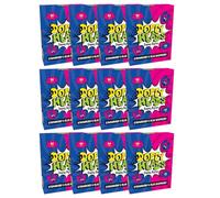Dopey Heads | Dopey Bytes | HALAL | Crunchy Bytes | Blue Raspberry | Strawberry | Tiny Candy | Pack of 12 | Weight 40g (1.41 oz) Each - Strawberry & Blue Raspberry