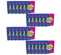 Dopey Heads | Dopey Bytes | HALAL | Crunchy Bytes | Blue Raspberry | Strawberry | Tiny Candy | Pack of 24 | Weight 40g (1.41 oz) Each - Strawberry & Blue Raspberry