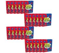 Dopey Heads | Dopey Bytes | HALAL | Crunchy Bytes | Blue Raspberry | Tropical | Tiny Candy | Pack of 24 | Weight 40g (1.41 oz) Each - Blue Raspberry & Tropical