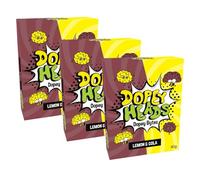 Dopey Heads | Dopey Bytes | HALAL | Crunchy Bytes | Lemon | Cola | Tiny Candy | Pack of 3 | Weight 40g (1.41 oz) Each - Lemon & Cola