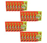Dopey Heads | Dopey Bytes | HALAL | Crunchy Bytes | Watermelon | Cherry | Tiny Candy | Pack of 24 | Weight 40g (1.41 oz) Each - Watermelon & Cherry