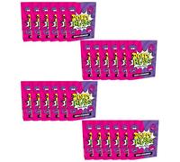 Dopey Heads | Dopey Bytes | HALAL | Grape & Strawberry | Crunchy Bytes | Tiny Candy | Pack of 24 | Weight 40g (1.41 oz) Each - Grape & Strawberry