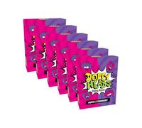 Dopey Heads | Dopey Bytes | HALAL | Grape & Strawberry | Crunchy Bytes | Tiny Candy | Pack of 6 | Weight 40g (1.41 oz) Each - Grape & Strawberry