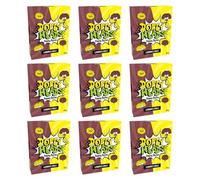 Dopey Heads | Dopey Bytes | HALAL | Lemon & Cola Bytes | Crunchy Bytes | Lemon | Cola | Tiny Candy | Pack of 9 | Weight 40g (1.41 oz) Each - Lemon & Cola