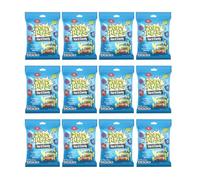 Dopey Heads | HALAL | Assorted Hard Candy | Five Flavours | Blue Raspberry | Apple | Cherry | Grape | Watermelon | Pack of 12 | Weight 198g (7 oz) Each (Assorted Hard Candy)