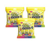 Dopey Heads | HALAL | Assorted | Sour Hard Candy | Watermelon | Strawberry | Grape | Blue Raspberry | Apple | Pack of 3 | Weight 100g Each (Assorted Sour Hard Candy)