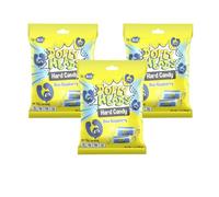 Dopey Heads | HALAL | Blue Raspberry | Original Hard Candy | Pack of 3 | Weight 198g (7 oz) Each - Blue Raspberry Hard Candy