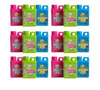 Dopey Heads | Powder Bubble Gum | HALAL | Blue Raspberry | Cotton Candy | Sour Apple | Fruit Flavour | Sweet Gum Powder | 40g (1.41oz) Each | 3 Flavours (Pack of 18)