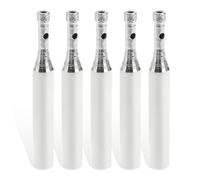 Dophee 5PCS Diamond Coated Core Drill Bits, Dry Diamond Drill Bits Set Hole Saw Porcelain Tile Drill Bit for Glass Tile Stone Granite Ceramics Marble Hard Materials (3mm)