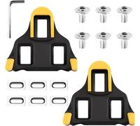 Dophee Bike Cleats for Cycling Shoes, Compatible with Shimano SPD-SL Pedals-BH10/BH11/BH12 Float Cleats Fit Clipless Cycling Shoes for Road & Mountain Bicycle