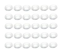 Dophee Transparent Glass Cabochons, 60PCS Clear Glass Dome Cabochon 20mm Half Round Cabochon Covers for Photo Pendant Necklaces Craft Jewelry Making
