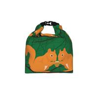 DOPKLNA Cute Squirrel Animal Pattern, Insulated Lunch Bag - Portable Roll Top Cool Bag, Reusable Cooler for Women & Men