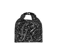 DOPKLNA Music Notes Black, Insulated Lunch Bag - Portable Roll Top Cool Bag, Reusable Cooler for Women & Men