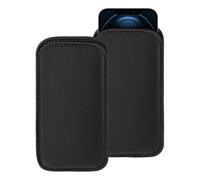 DOPNMUH 2 PCS Neoprene Cell Phone Sleeve, Shock-Absorbing Scratch-Proof Phone Pouch Bag, Protective Pouch for Mobile Phones, Portable Cell Sleeves for Outdoor Sports Travel Large Smartphone