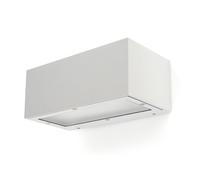 Dopo ISORA - Wall Light IP65 E27 1em Aluminium/White