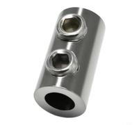 Doppel-Loch Seilklemme Edelstahl 15x8mm