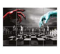 Doppelganger33 LTD Devil God Chess All Pawns XL Giant Panel Poster Art Print (8 Sections)
