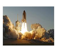 Doppelganger33 LTD NASA STS-117 Space Shuttle Atlantis Launch Rocket Liftoff Photo Extra Large XL Wall Art Poster Print