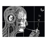 Doppelganger33 LTD Psychedelic Weird XL Giant Panel Poster Art Print (8 Sections)