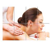 Doppelganger33 LTD Spa Health Beauty Studio Clinic Massage XL Giant Panel Poster Art Print (8 Sections)