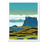 Doppelganger33 LTD The Storr Isle Of Skye Scottish Landscape Artwork Framed Wall Art Print 9X7 Inch