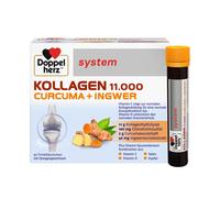 DOPPELHERZ System KOLLAGEN 11000 30x 25ml Beauty COLLAGEN Turmeric & Ginger