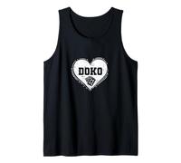 Doppelkopf Heart Tank Top