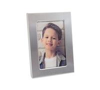Doppelmoppel 6.5 x 9 cm Metal Brushed Aluminium Rectangular Photo Frame for Trading Cards