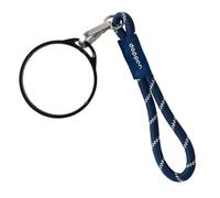 Dopper Wrist Cord - Black Mug Ring - Midnight Silver - Carry Strap for Travel Mug - Robust Hand Strap Perfect for on the Go