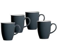 Doppio Coffee Mug Set of 4 Anthracite