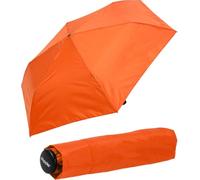 doppler Pocket Umbrella Zero, 99 - Weight only 99 g - Stable - Windproof - 21 cm, Orange, Mediana, Modern or minimalist