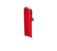 Doppler Carbonsteel Slim Plain Pocket Umbrella - Practical Size - Very Light - 22 cm, Red, 88