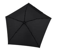 Doppler Compact Nano Folding Pocket Umbrella, Ultralight and Compact, Black | Ultralight folding umbrella weighs approximately 120g, compact, fits in a bag or pocket and packs into its supplied cover