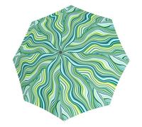 Doppler Fiber Flex AC Stick umbrella 88 cm green