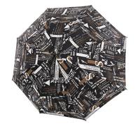 doppler Fiber Flex AC Umbrella Scribble Black
