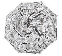 doppler Fiber Flex AC Umbrella Scribble White