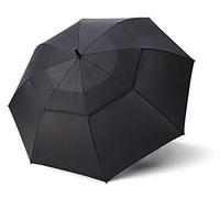 Doppler Fiber Golf AC Air 717866 Umbrellas, Black, 102 cm, Diameter 137 cm