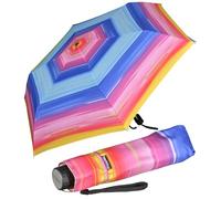 Doppler Havana Sprinkle Fibre Pocket Umbrella, Happy Pink, 90 cm