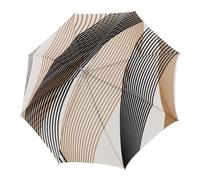 Doppler Manufaktur Elegance Boheme Stick umbrella 90 cm brown
